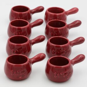 8 mini-caquelons Dominique